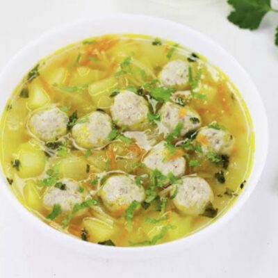 Суп с фрикадельками