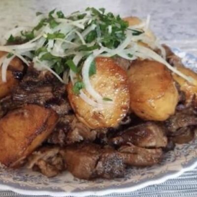 Куурдак из баранины